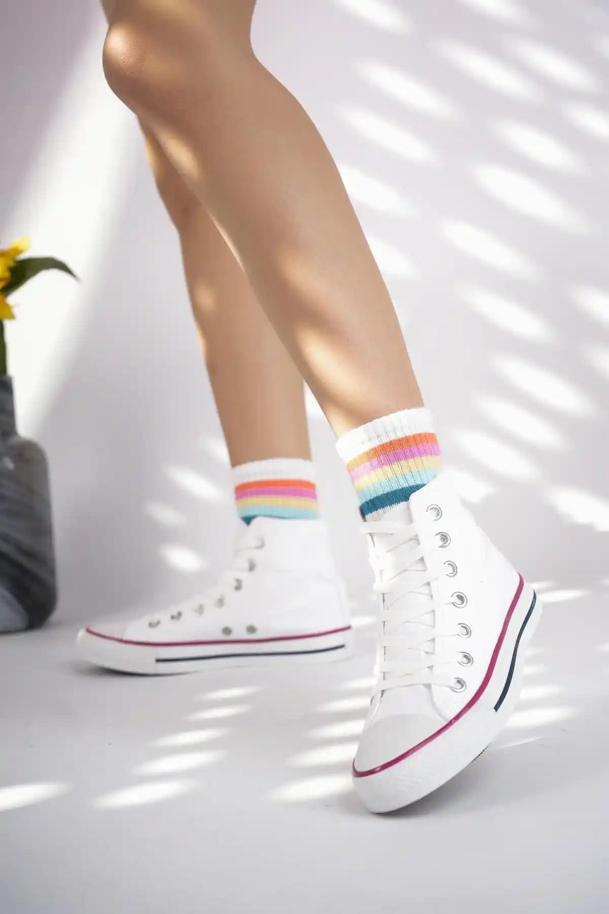 XStreet Uzun Unisex Keten Ayakkabı Günlük Şıklık ve Rahatlık Sunan Modern Tasarım