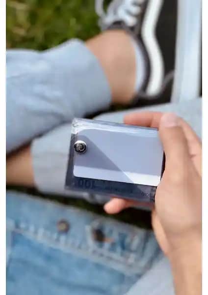 Badger Collection Katlanır Cüzdan Duman Gri Modern Tasarım ve Fonksiyonellik Sağlayan Ürün