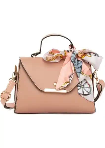 Bagmori Pudra Kapaklı Şallı Askılı Çanta Günlük Kullanım İçin Şık ve Pratik Tasarım