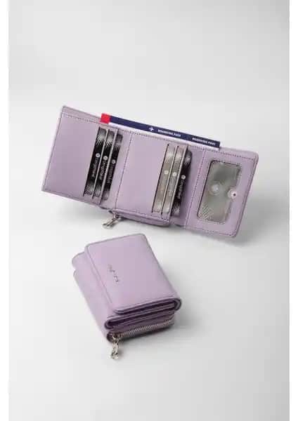 Cengiz Pakel Kadın Cüzdan LILA-65221AT: Şıklık ve Fonksiyonellik Bir Arada