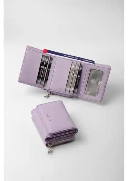 Cengiz Pakel Kadın Cüzdan LILA-65221AT: Şıklık ve Fonksiyonellik Bir Arada