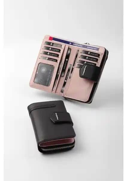 Cengiz Pakel Kadın Orta Boy Cüzdan: Şıklık ve Kullanışlılığın Modern Buluşması