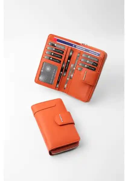 Cengiz Pakel Kadın Orta Boy Deri Cüzdan: Şıklık ve İşlevselliğin Mükemmel Buluşması