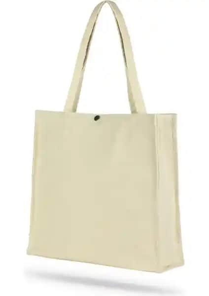 Çınar Bez Çanta Kanvas Çıtlı Şık ve Dayanıklı Günlük Kullanım İçin Uygun Çanta