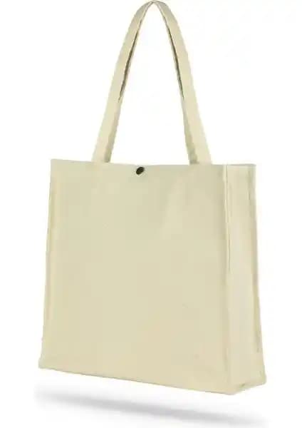 Çınar Bez Çanta Kanvas Çıtlı Şık ve Dayanıklı Günlük Kullanım İçin Uygun Çanta