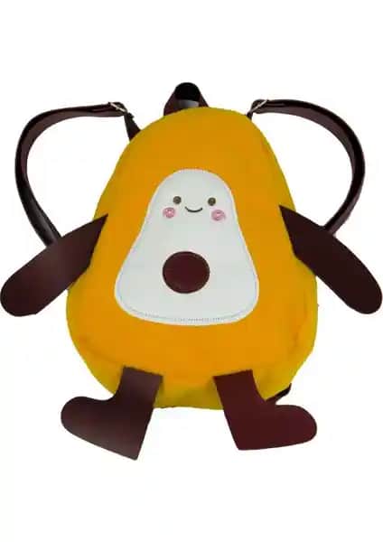 Dzc Kuzenler Avm Avakado Çocuk Sırt Çantası Günlük Kullanım İçin Şık ve Pratik Tasarım