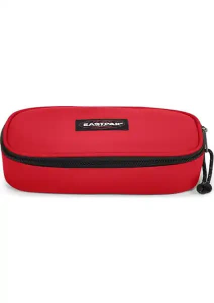 Eastpak Oval Single Risky Red Kalem Çantası: Dayanıklı ve Şık Tasarımıyla Günlük Kullanım İçin İdeal