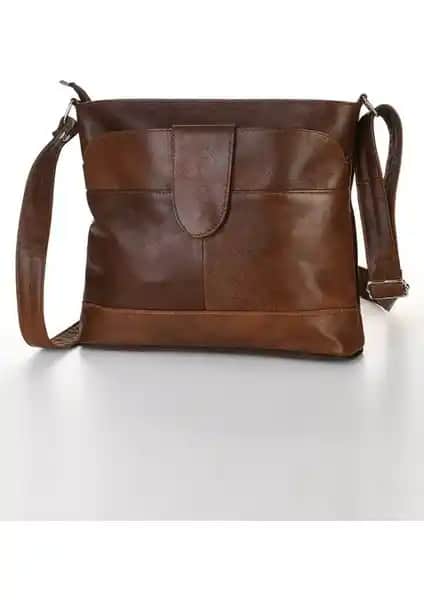 Fubileather Hakiki Deri Crossbody Postacı Çanta Günlük Şıklık ve Fonksiyonellik İçin