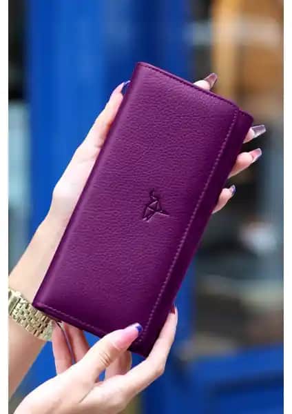 Garbalia Angel Deri Kadın Cüzdanı: Şık ve Fonksiyonel Tasarım ile Günlük Kullanım İçin Uygun