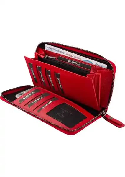 Garbalia Arthur Deri Kadın Cüzdanı: Şık ve Fonksiyonel Günlük Kullanım Aksesuarı