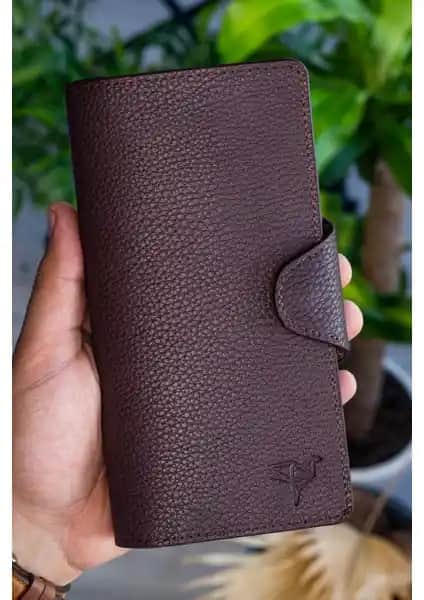 Garbalia Martha Hakiki Deri Unisex Portföy Cüzdanı Şıklık ve Dayanıklılığı Bir Arada Sunar