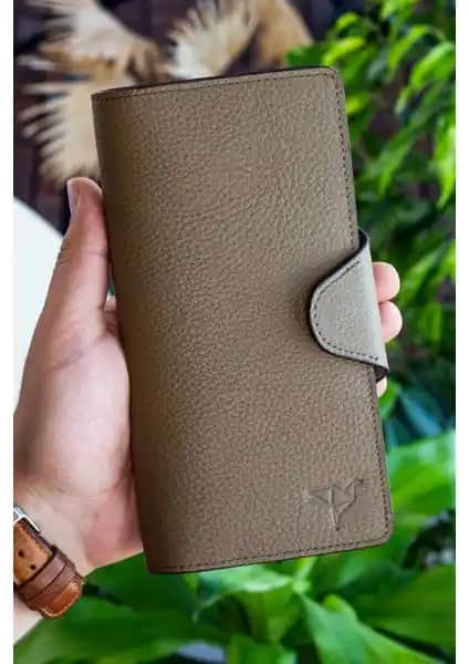Garbalia Martha Hakiki Deri Unisex Portföy Cüzdanı Şıklık ve Fonksiyonelliğin Buluşması