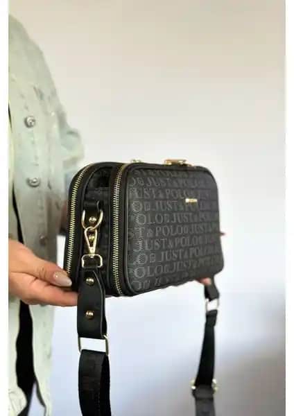 Just Polo Kadın Siyah Çok Bölmeli Uzun Askılı Omuz Çantası İnceleme ve Kullanıcı Yorumları