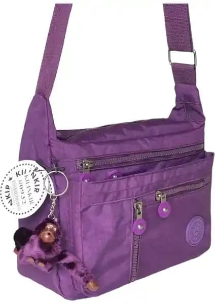 Klinkır Kadın Postacı Çantası: Şık ve Dayanıklı Krinkıl Kumaş Tasarımıyla Günlük Kullanım İçin Uygun