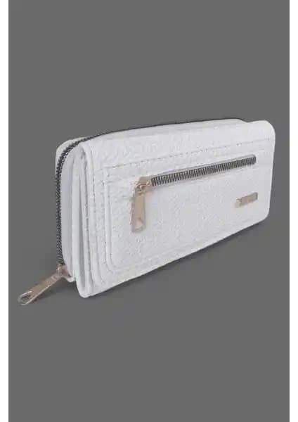 Lederax LD163 Kadın Suni Deri El Cüzdanı Telefon Bölmeli Şık ve Fonksiyonel Tasarım