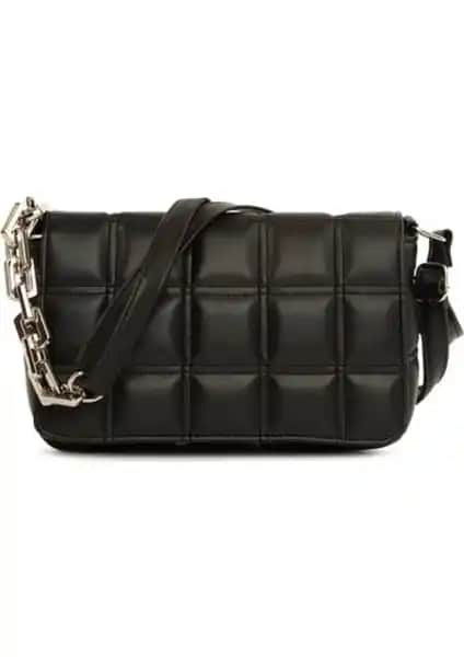 Mayromis Kadın Siyah Kare Nakışlı Zincir Askılı El ve Omuz Çantası Özellikleri ve Kullanım İpuçları