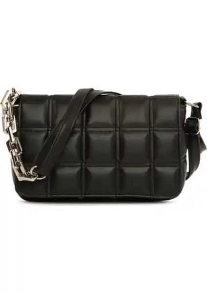 Mayromis Kadın Siyah Kare Nakışlı Zincir Askılı El ve Omuz Çantası Özellikleri ve Kullanım İpuçları