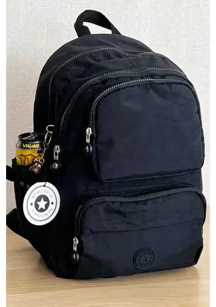 Nemo Bags Siyah Orta Boy Sırt Çantası: Dayanıklı ve Çok Yönlü Kullanım İçin Ideal