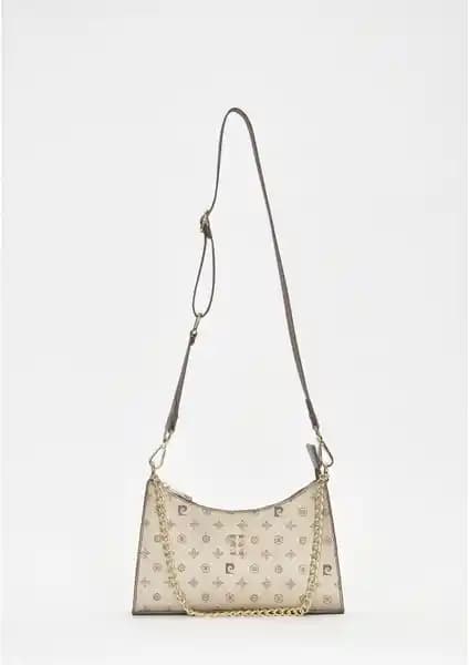 Pierre Cardin Kadın Altın Omuz Çantası Şık ve Fonksiyonel Tasarım Özellikleri