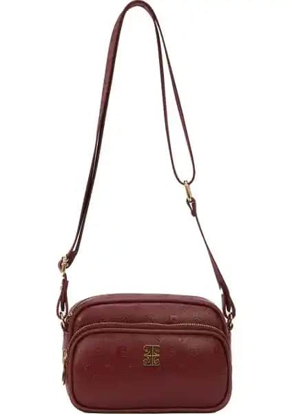 Pierre Cardin Kadın Floater Bordo Çanta Günlük ve Şık Kullanım İçin Uygun