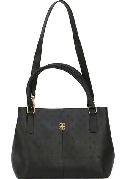 Pierre Cardin Kadın Siyah Floater Omuz Çantası Modern ve Şık Tasarımıyla Günlük Kullanım İçin Uygun