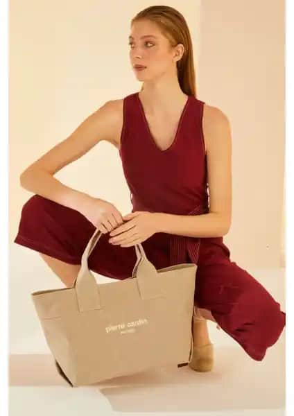 Pierre Cardin Nude Kol Çantası Günlük Kullanım İçin Şık ve Dayanıklı Tasarım