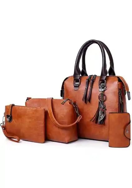 QiQi Store Kadın Omuz Crossbody Çanta Seti Şık ve Kullanışlı Tasarım Özellikleri