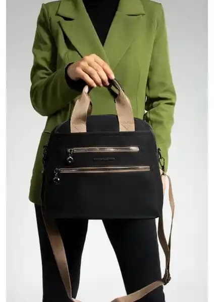 Sanmorris Kadın Çok Gözlü Suni Deri Çanta: Şıklık ve Kullanışlılığın Modern Buluşması