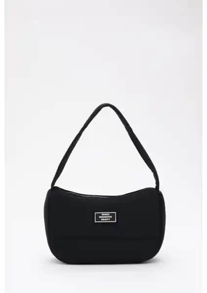 SHAKA Siyah U11 Kanvas Kumaş Çanta Günlük Kullanım İçin Şık ve Dayanıklı Tasarım