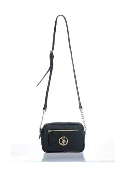 U.S. Polo Assn. Siyah Kadın Çapraz Çanta: Şıklık ve Fonksiyonellik Bir Arada