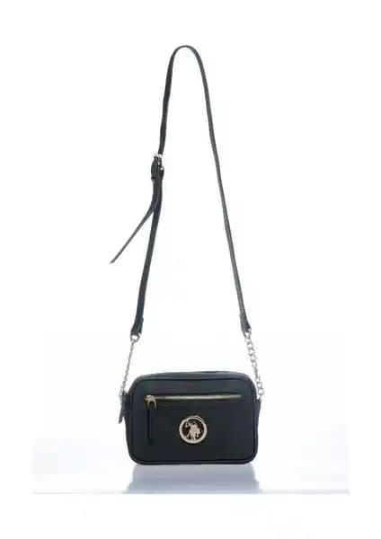 U.S. Polo Assn. Siyah Kadın Çapraz Çanta: Şıklık ve Fonksiyonellik Bir Arada