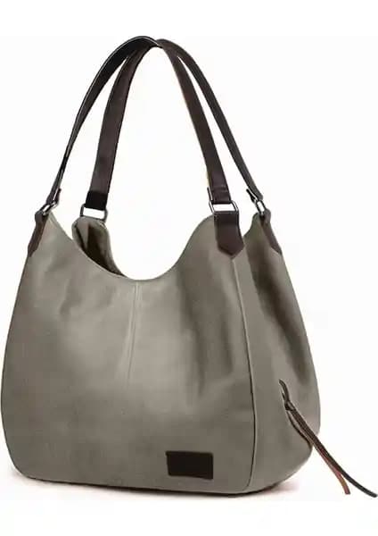 Cappadocia Vintage Myra 5086 Vizon PU Deri Kadın Günlük Omuz Çantası Özellikleri