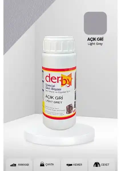 Derby Special Deri Boyası: Su Bazlı, Dayanıklı ve Geniş Kullanımlı Deri Yenileme Çözümü