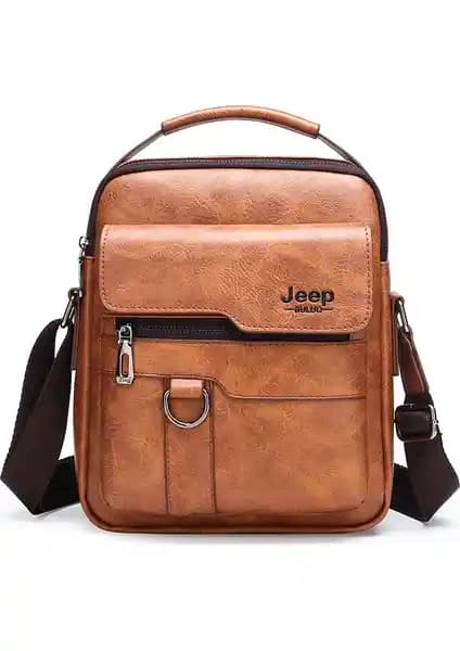 Jeep Erkek Deri Omuz Çantası İncelemesi: Şıklık ve Fonksiyonellik Dengesi