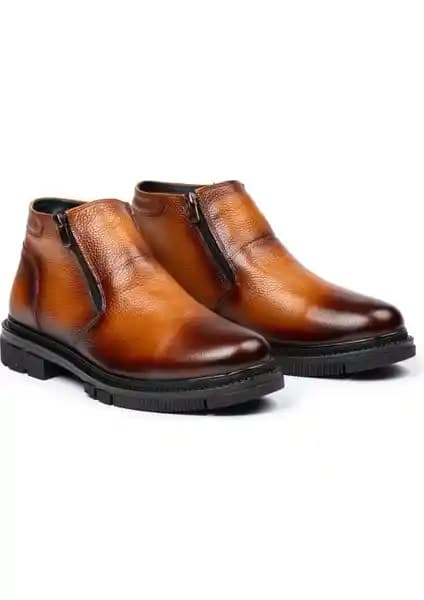 Selin Soylu Erkek Hakiki Deri Kışlık Bot: Konfor ve Şıklığın Buluştuğu Model