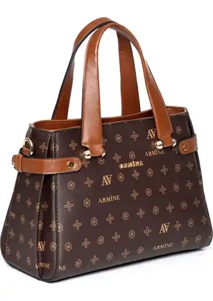 Armine 172 Çanta Baskılı ve Just Polo Vizon Taba Çanta Karşılaştırması