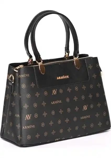 Armine Kadın Çanta Karşılaştırması: Siyah Baskılı ve Kahverengi Noktalı Modellerin Özellikleri