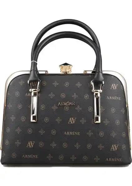 Armine Kadın Çantaları Karşılaştırması: Siyah Baskılı ve Gri Noktalı Modellerin Özellikleri