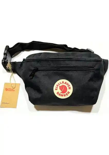Kanken Bel Çantası ve Vatkalimon Renkli Siyah Omuz ve Bel Çantası Karşılaştırması