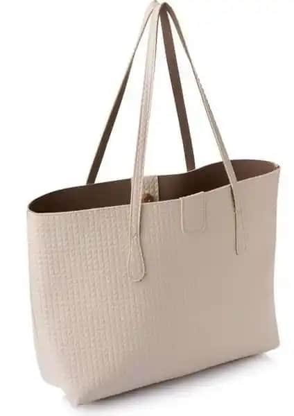 Lucky Bees Kadın Büyük Deri Tote ve Desenli İç Cüzdanlı Çanta Karşılaştırması