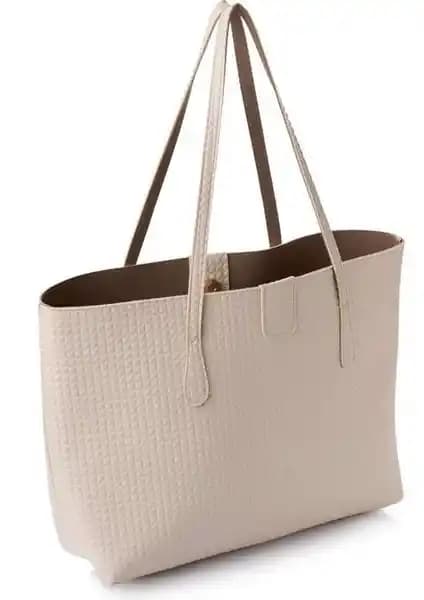 Lucky Bees Kadın Büyük Deri Tote ve Desenli İç Cüzdanlı Çanta Karşılaştırması