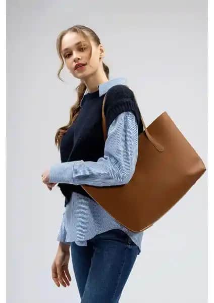 Lucky Bees Kadın Suni Deri Tote ve El-Omuz Çantası Karşılaştırması