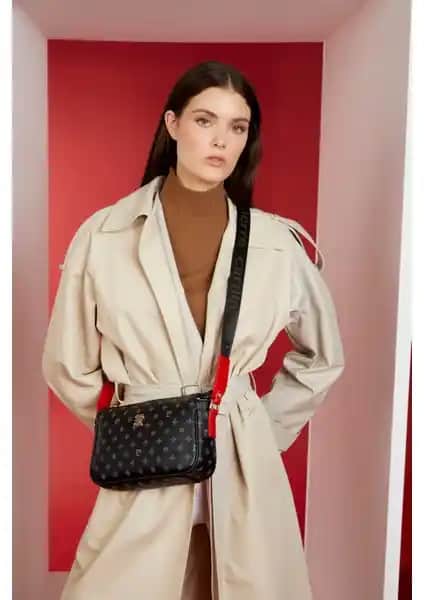 Pierre Cardin Kadın Çanta Karşılaştırması: Siyah Omuz ve Karamel Çapraz Modelleri