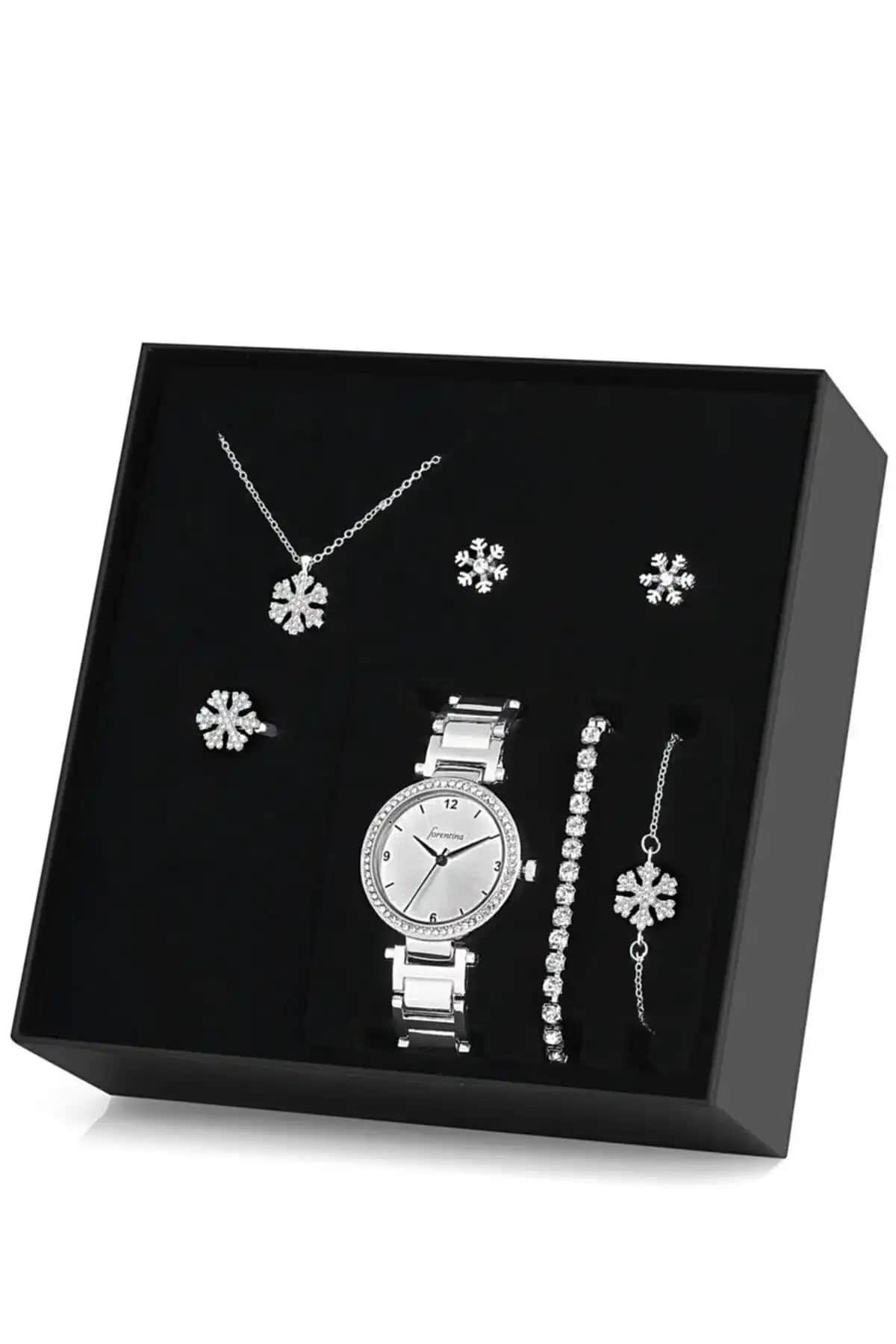 Karşılaştırmalı Takı Setleri: Forentina Beyaz Kar Tanesi ve FREESİATAKİ Baget Suyolu