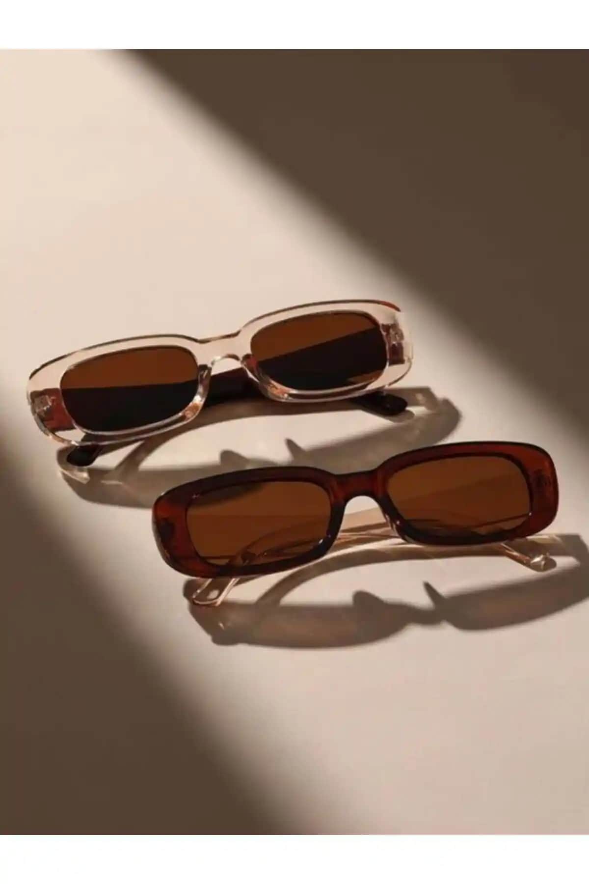 MACERATİ Chunky Güneş Gözlükleri Karşılaştırması: Kahverengi ve Şeffaf Turuncu Modellerin Detaylı Analizi