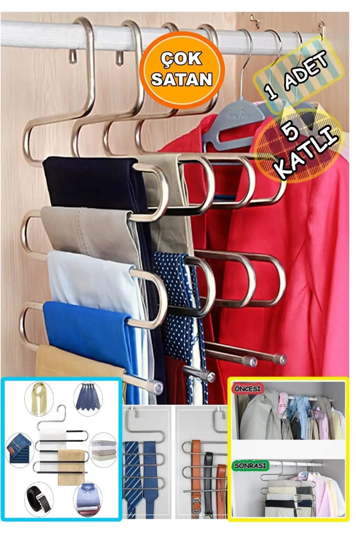 Pantolon Askısı Karşılaştırması: Chehra Design ve USF Modellerinin Özellikleri 2