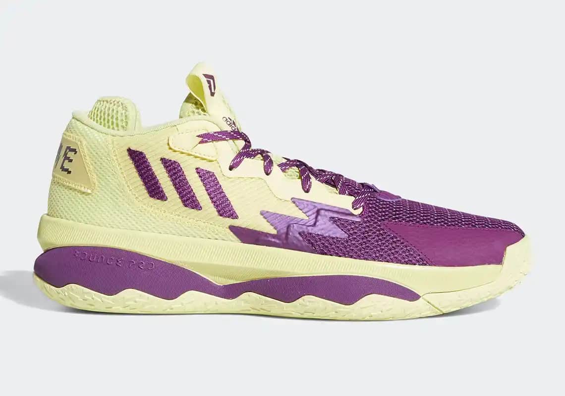 adidas Dame 8 kadın spor ayakkabıları: modern tasarım ve yüksek performans