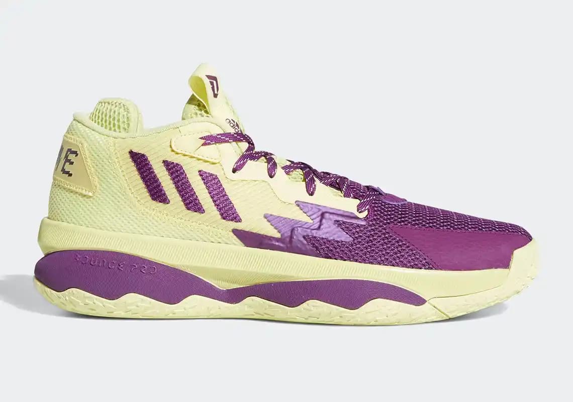 adidas Dame 8 kadın spor ayakkabıları: modern tasarım ve yüksek performans