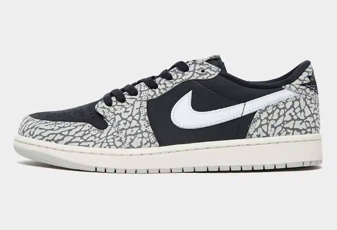 Air Jordan 1 Low Elephant Ayakkabısı: Tasarım ve Tarihçe ile Stil İfadesi