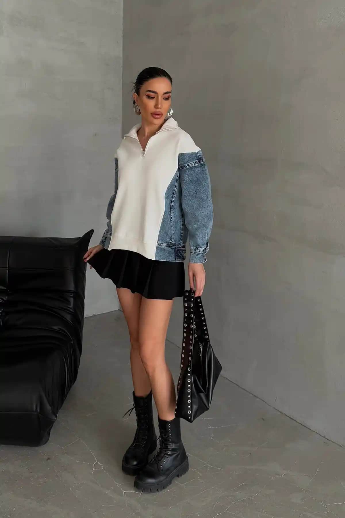 Fermuar Yaka Sweatshirtler: Moda ve Konforun Modern Buluşması